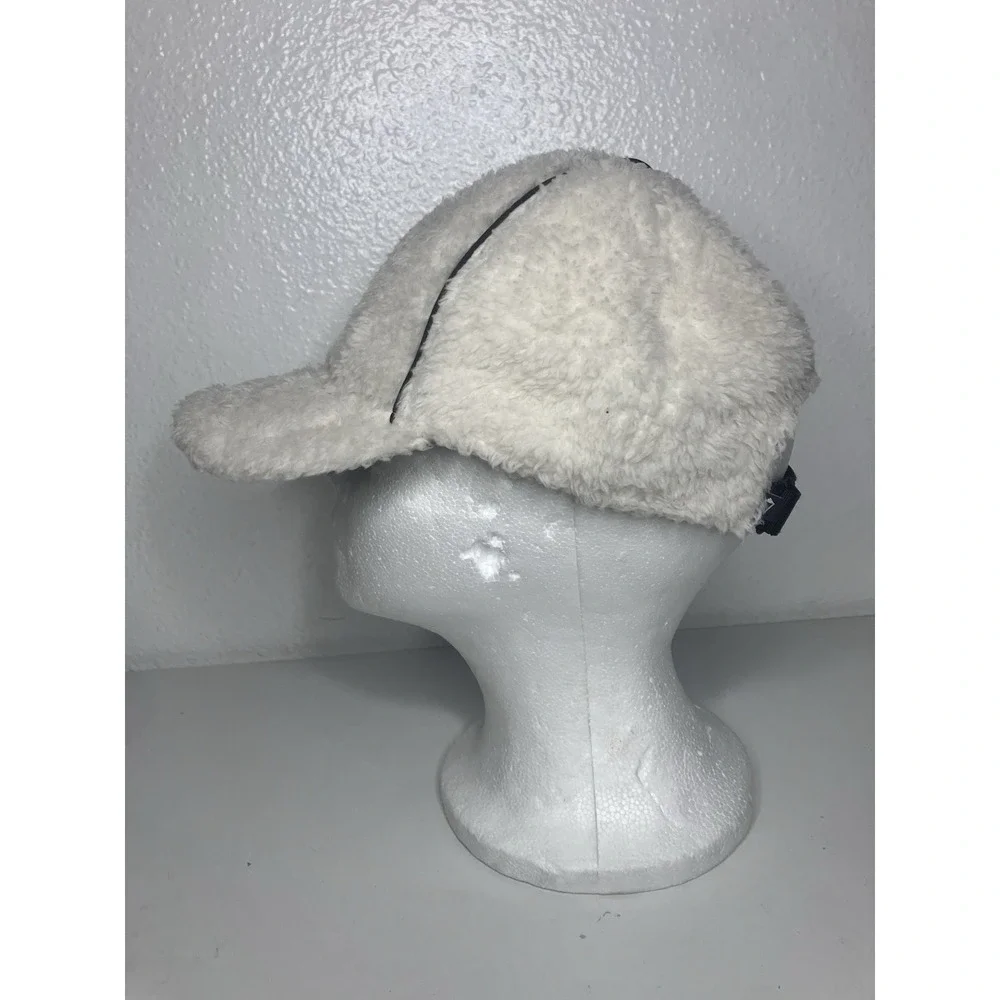 Ivivva Girls Ivory Sherpa Adjustable Active Hat One Size Excellent Condition